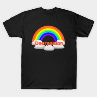 Depression Rainbow T-Shirt